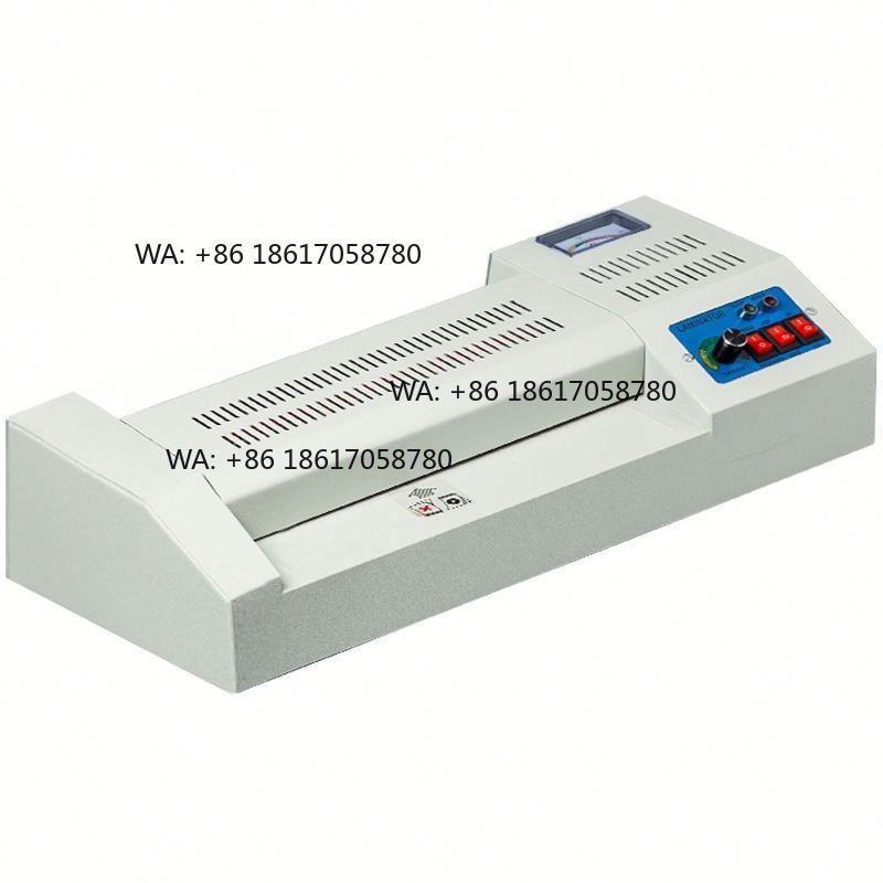 Document Laminator Pouch - A4 Elektrikli Sıcak Laminasyon Makinesi, Ofis