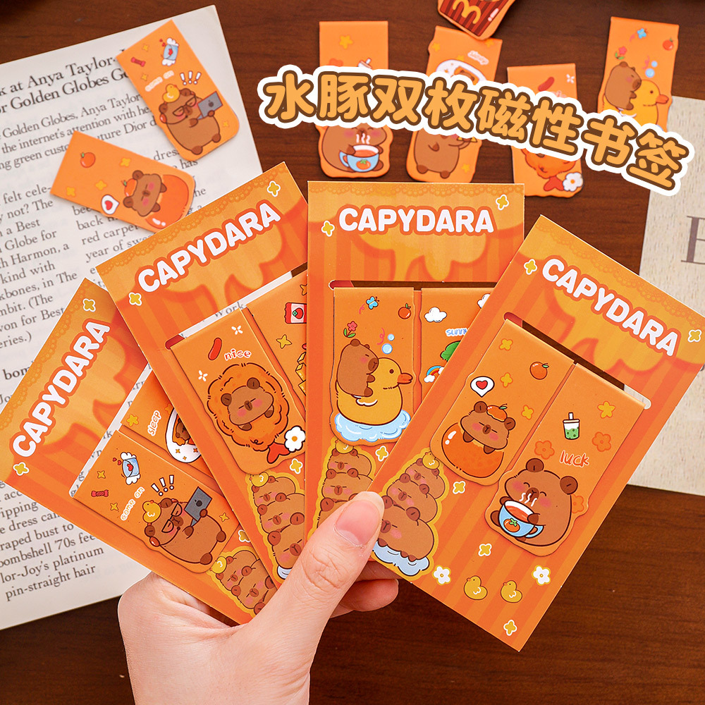 Bookmark Magnetic Clip - 12 Takım Manyetik Kitap Ayracı Ins