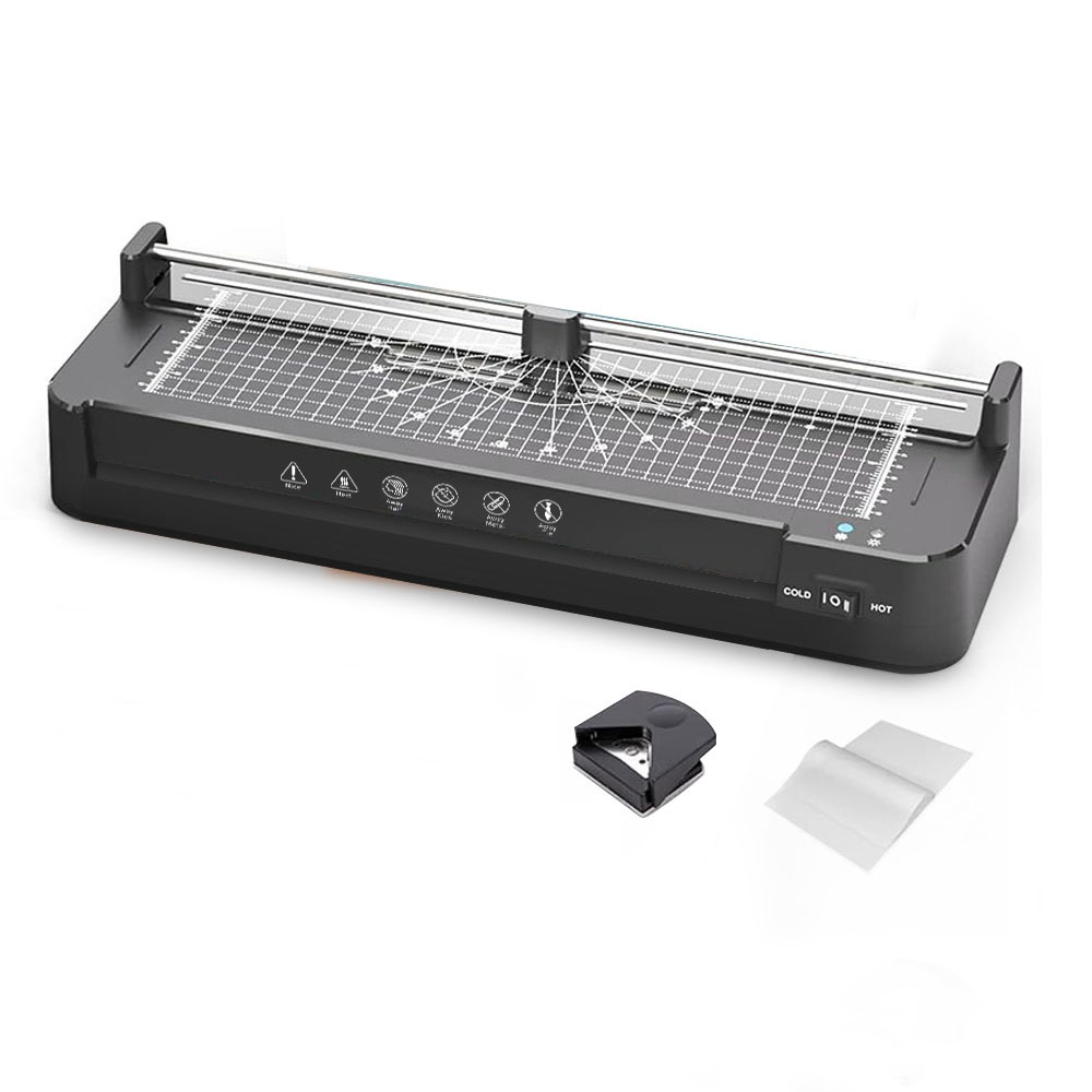 Document Laminator Pouch - A3/A4/A5/A6 Ofis Kullanımı İçin Sıcak/Soğuk Plastik