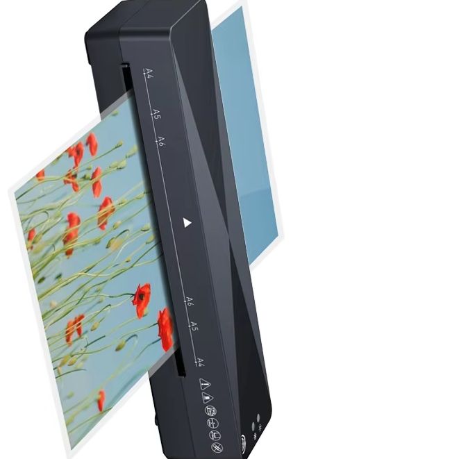 Document Laminator Pouch - FNL001 Küçük Mini Overmoulder A4 Plastik