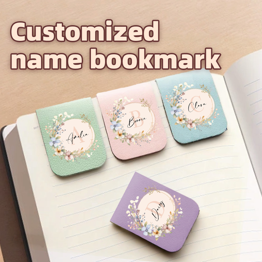 1 adet Aynalı Çelenkli İsimli  - Bookmark Magnetic Clip incelemesi ve fiyatı