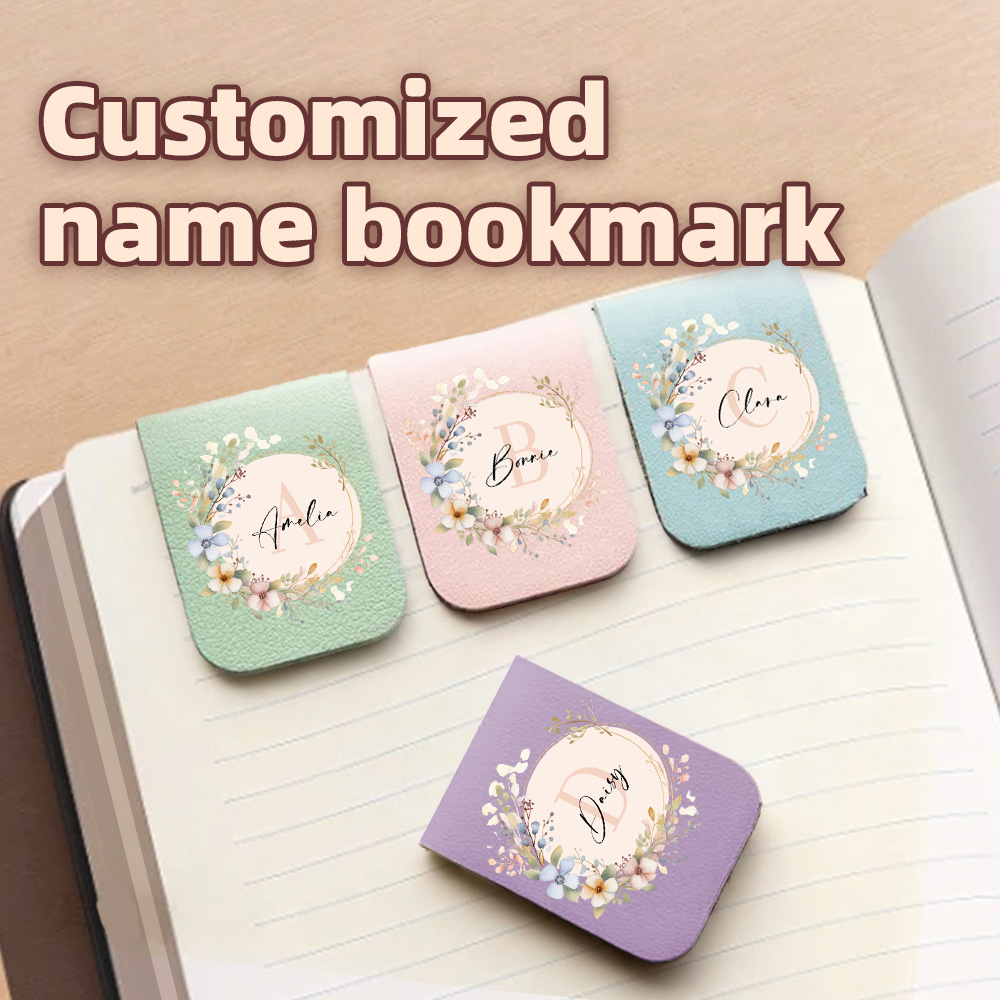 1 adet Aynalı Çelenkli İsimli  - Bookmark Magnetic Clip incelemesi ve fiyatı