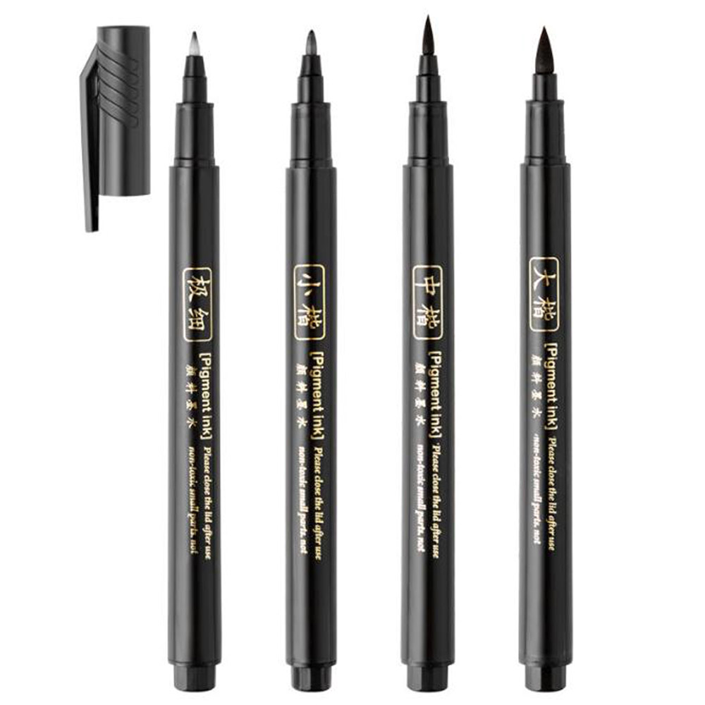 4 adet fırça kalem kaligrafi k - Stationery Warehouse incelemesi ve fiyatı