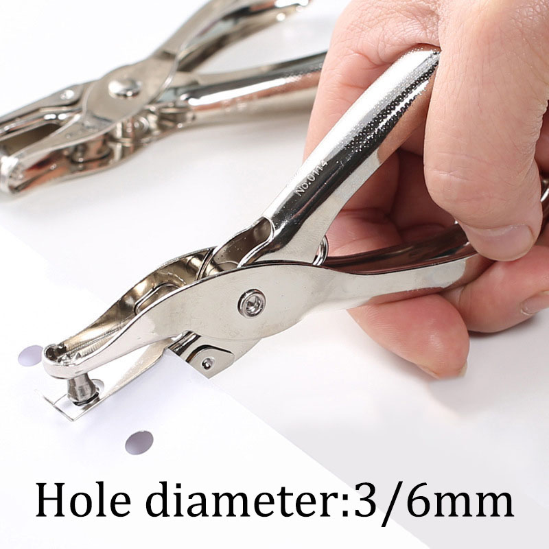 El Tipi Metal Kırtasiye Yuvarl - Paper Punch 3 Hole incelemesi ve fiyatı