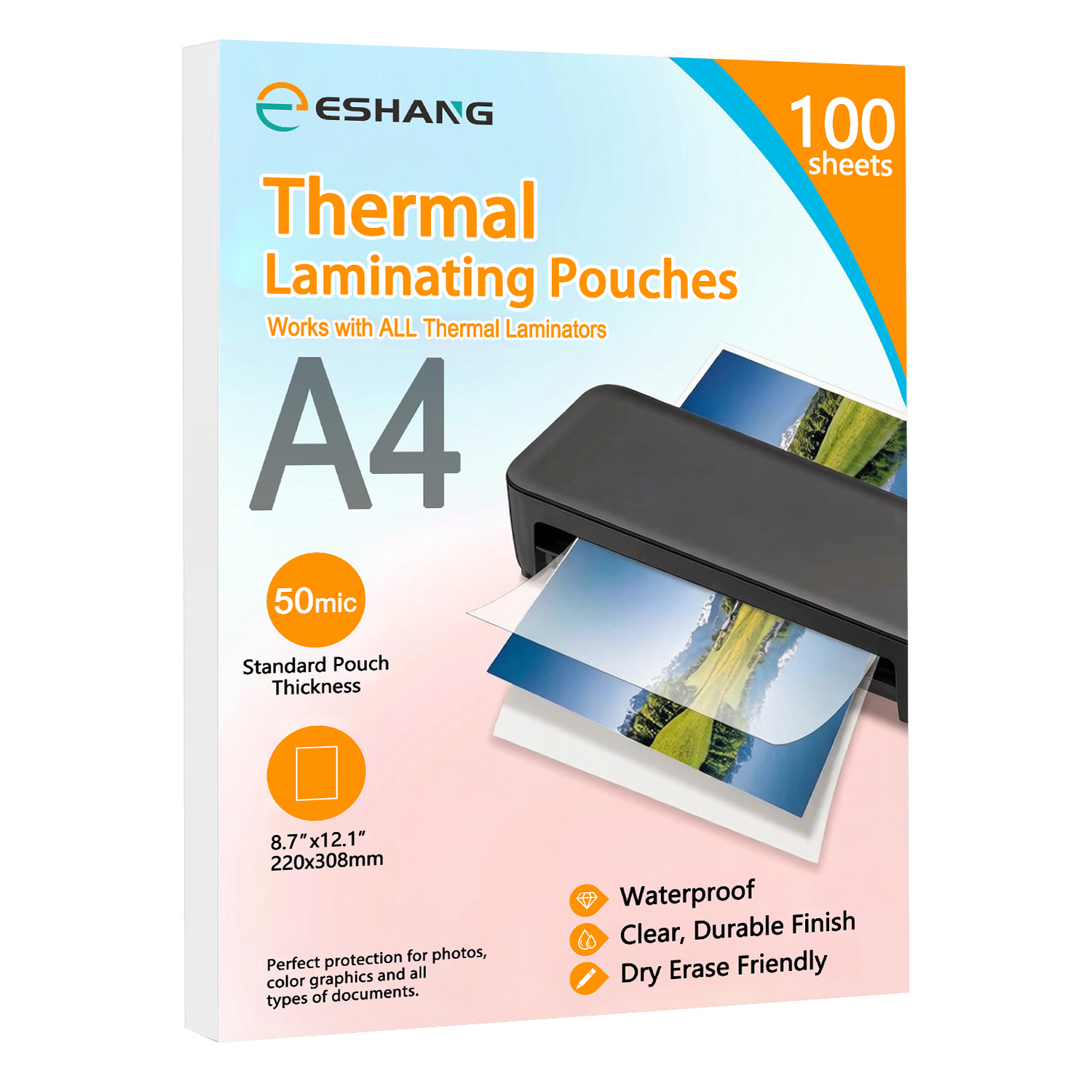 ESHANG A4 Laminasyon Poşetleri - Document Laminator Pouch incelemesi ve fiyatı