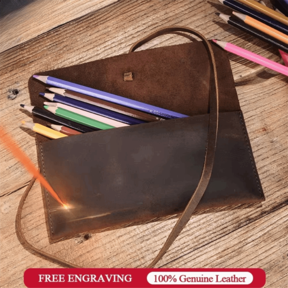 Retro Deri Kalem Kutusu, Sarma - Pen Pouch Roll incelemesi ve fiyatı